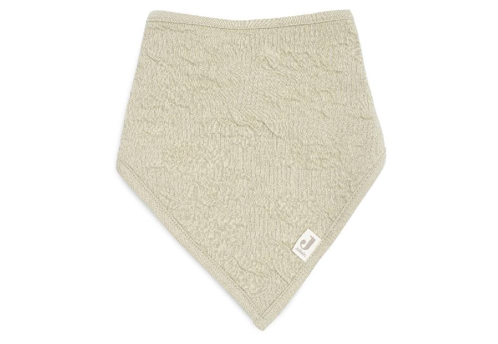 Jollein Lätzchen Bandana Soft Waves Olive Green (2pack) Kostenloser Versand