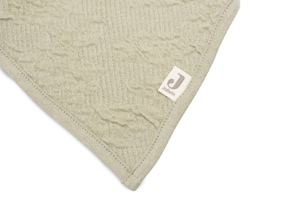 Jollein Lätzchen Bandana Soft Waves Olive Green (2pack) Kostenloser Versand