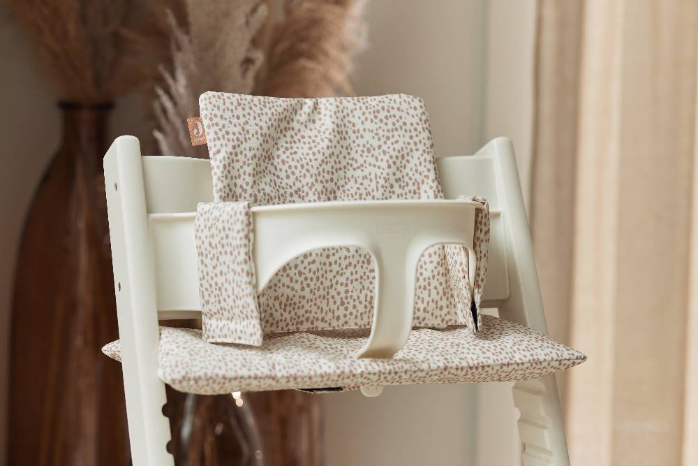 Jollein Sitzverkleinerer für Kinderhochstuhl Dotted Biscuit Preisnachlass
