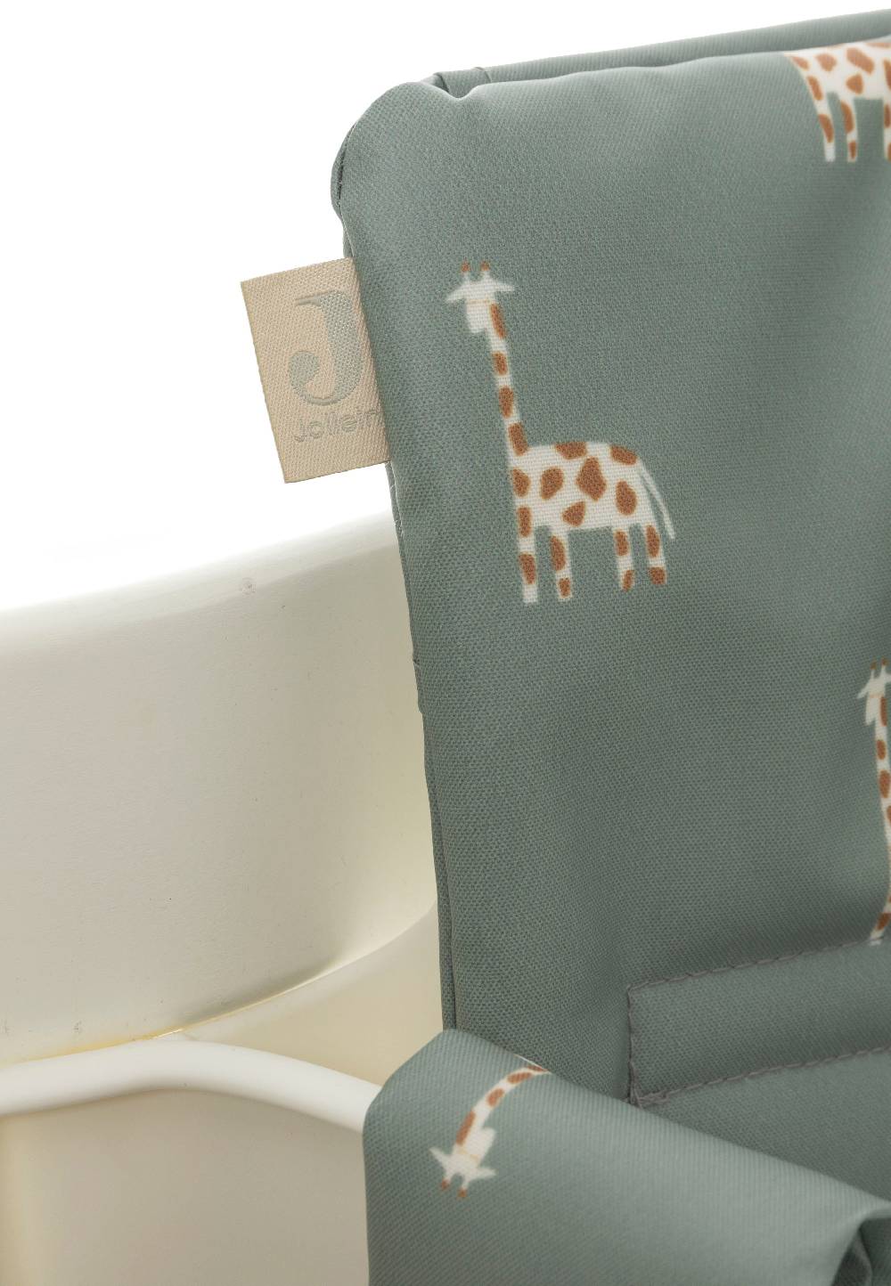 Jollein Sitzverkleinerer für Kinderhochstuhl - Jungle Jambo - Giraffe Lagerräumung