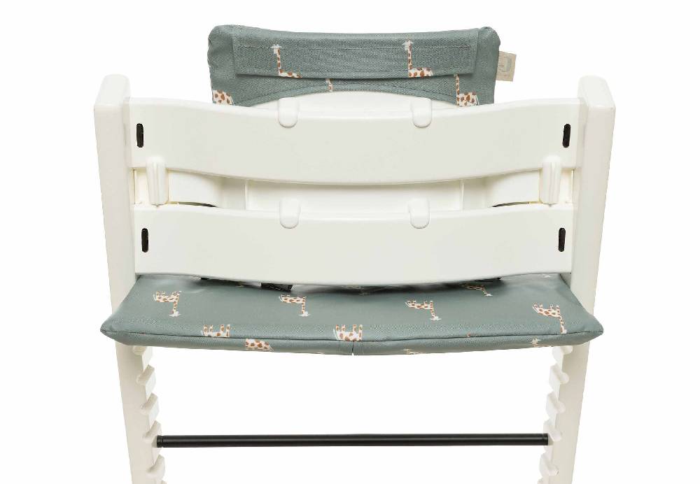 Jollein Sitzverkleinerer für Kinderhochstuhl - Jungle Jambo - Giraffe Lagerräumung