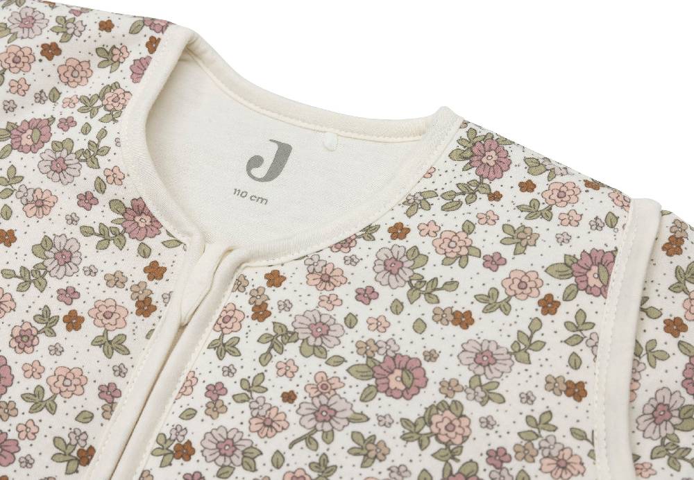 Jollein Schlafsack mit Abnehmbaren Ärmeln 110cm Retro Flowers Exklusive Angebote