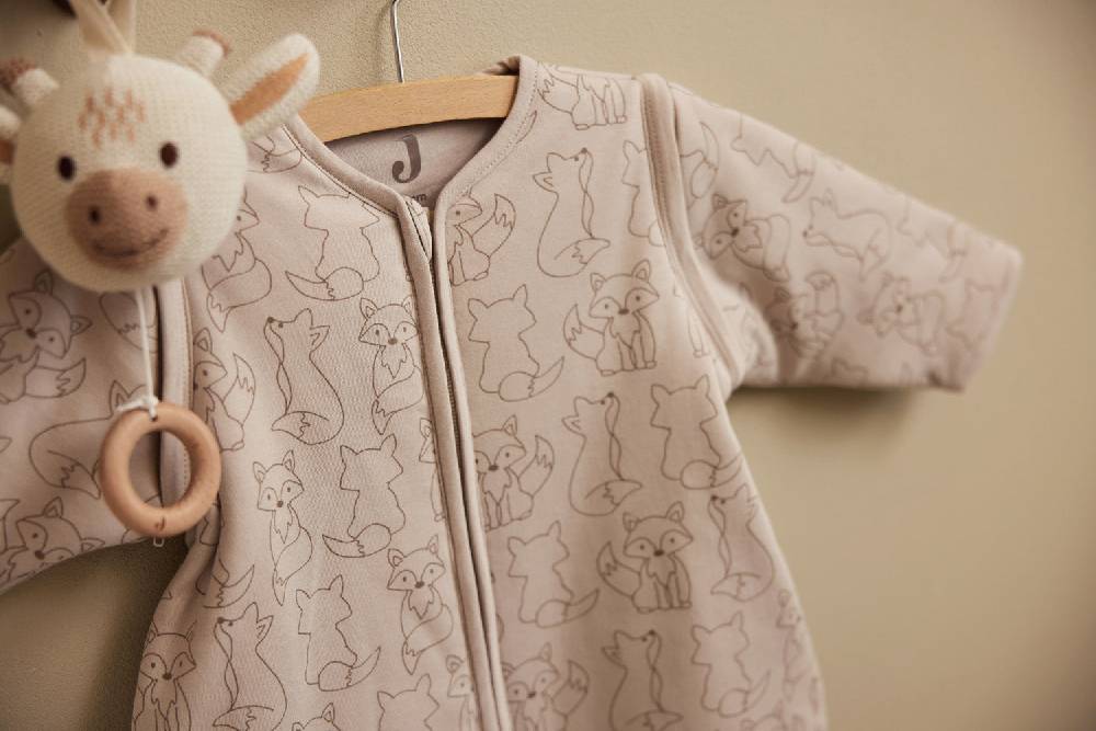 Jollein Schlafsack mit Abnehmbaren Ärmeln 110cm Fox Nougat Bestseller