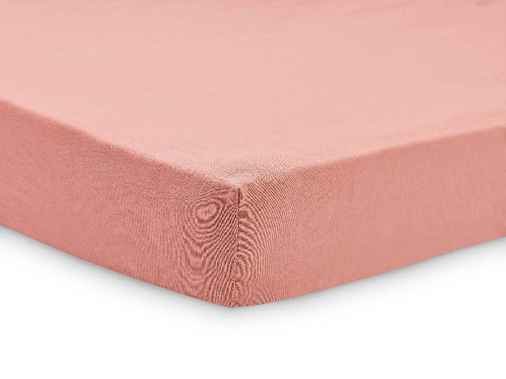 Jollein Spannbettlaken Jersey 60x120cm Rosewood (2pack) Letzter Tag