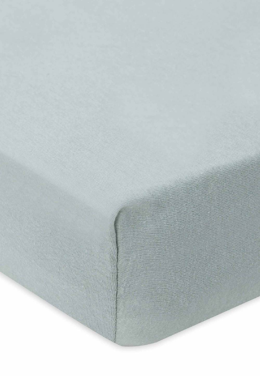 Jollein Spannbettlaken Jersey 60x120cm - Sea Green Discount Store für neue Produkte
