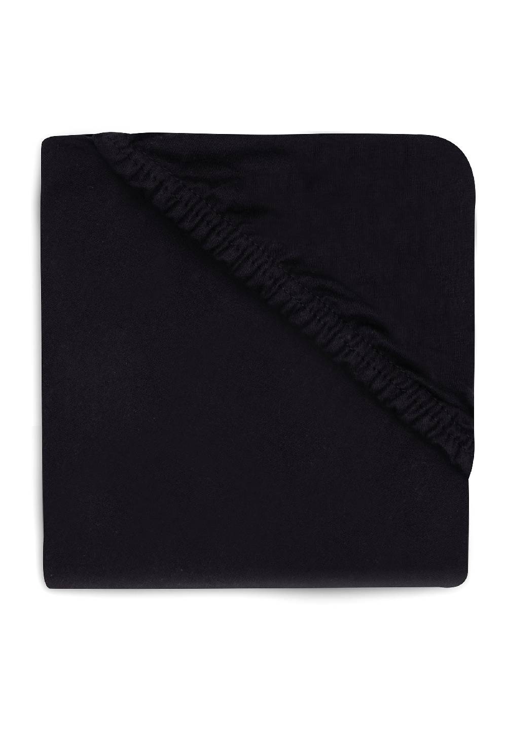 Jollein Spannbettlaken Jersey Laufgitter Ø95cm Black Black Friday Preise