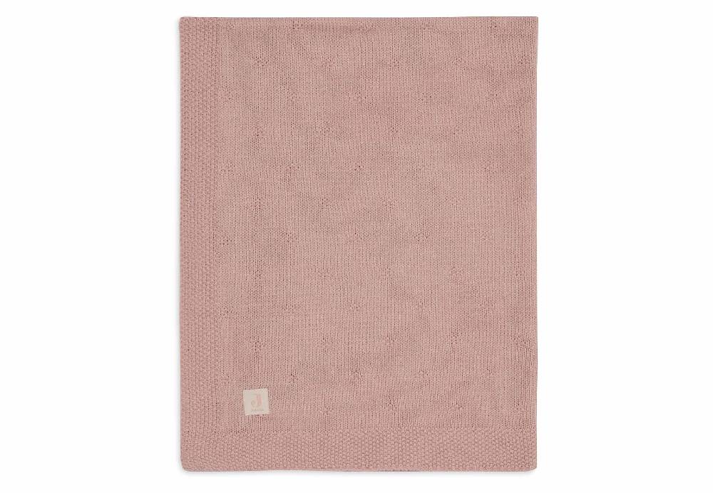 Jollein Decke Kinderbett 100x150cm Cosy Knit - Wild Rose Rabatte dieses Monats