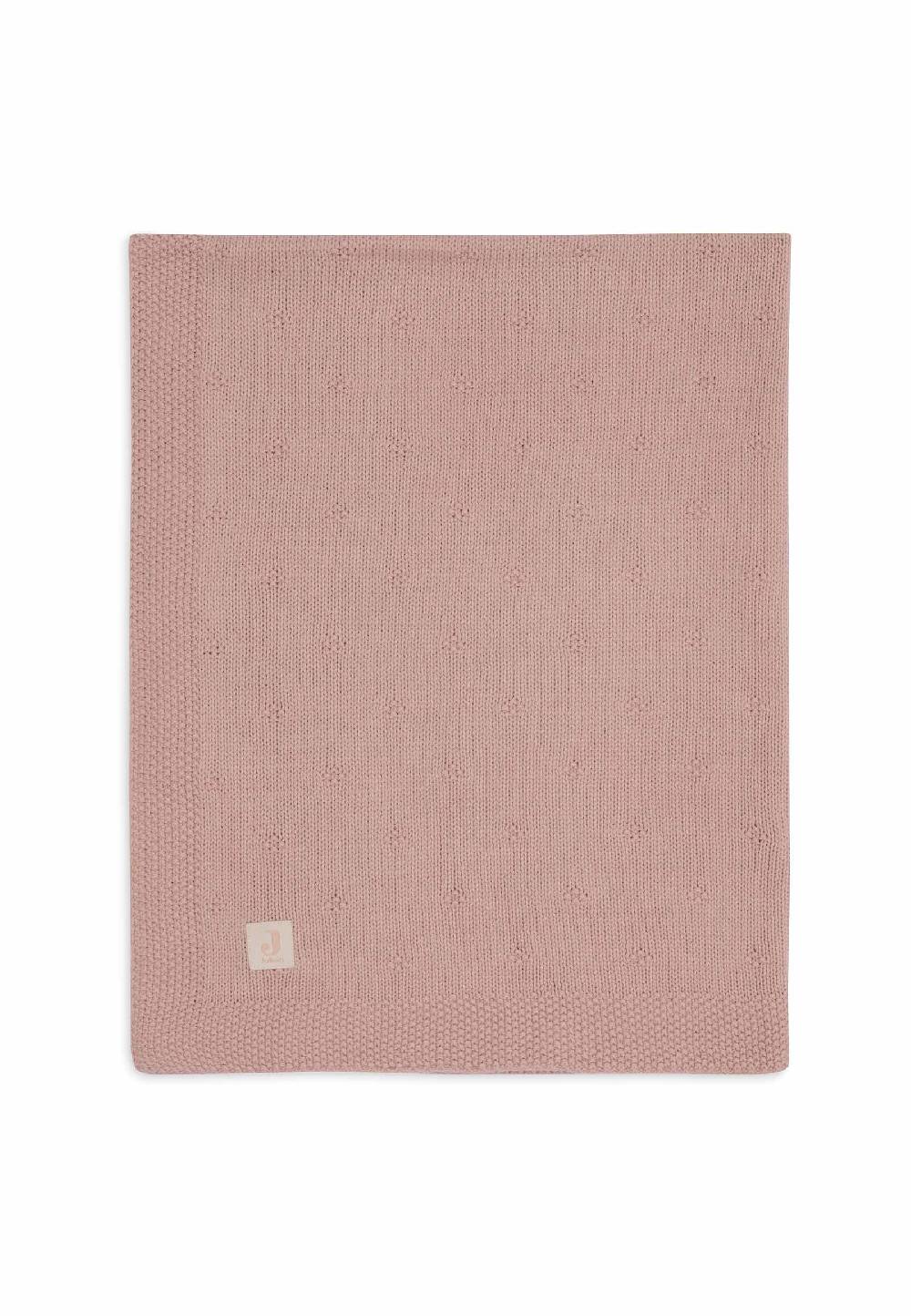 Jollein Decke Kinderbett 100x150cm Cosy Knit - Wild Rose Rabatte dieses Monats