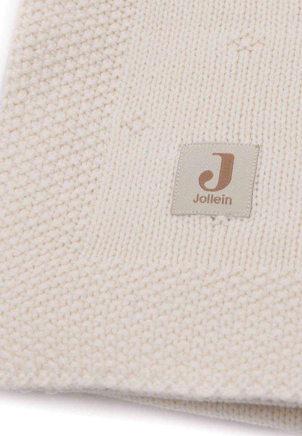 Jollein Decke Kinderbett 100x150cm Cosy Knit - Ivory 2025