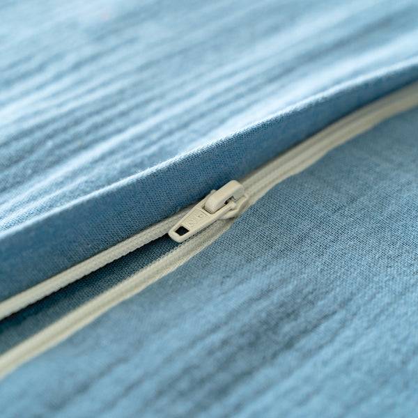 Julius Zöllner Musselin Sommerschlafsack, Blau Letzte 2 Tage