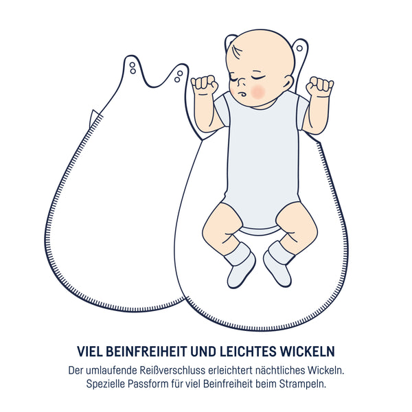 Julius Zöllner Musselin Babyschlafsack, Dusty Rose Bis zu 50% Rabatt