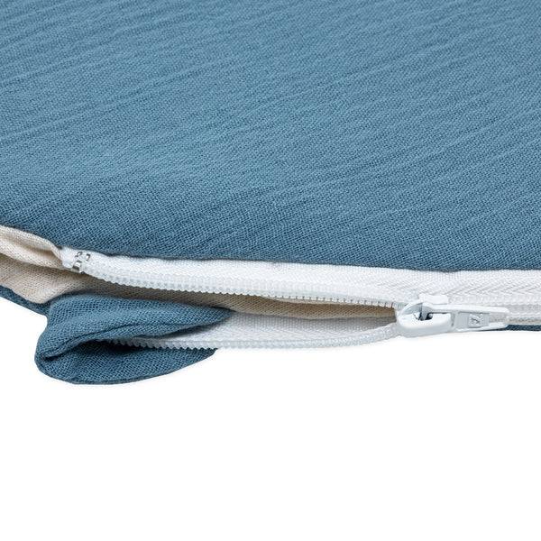 Julius Zöllner Musselin Babyschlafsack, Blau Nur für heute