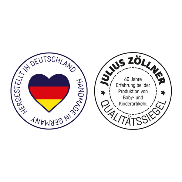 Julius Zöllner Bezug Wickelunterlage/2-Keil-Mulde aus Musselin, nougat Fabrikpreis