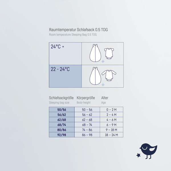 Julius Zöllner Jersey Sommerschlafsack, Little Otti Bestseller