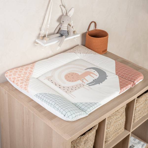 Julius Zöllner Wickelauflage "Softy", Wild Friends 50% Rabatt mit kostenlosem Versand