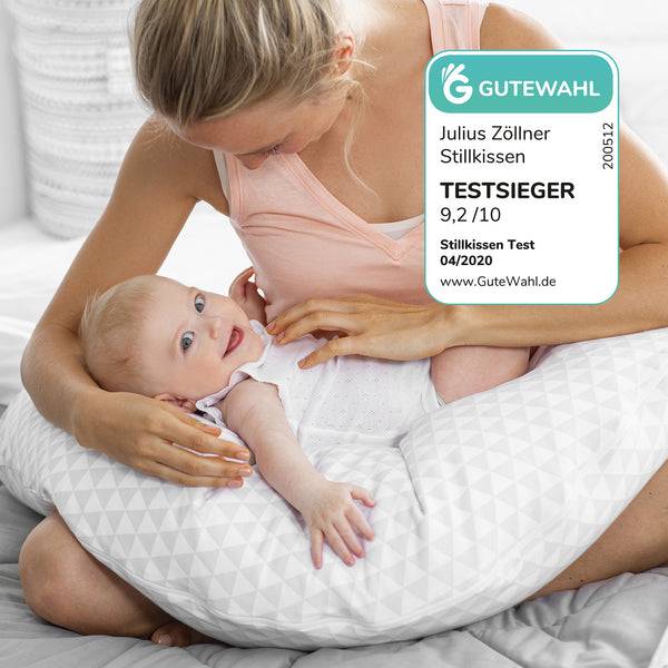 Julius Zöllner Jersey Stillkissen Tiny Squares Grey Begrenzt auf 3 Tage