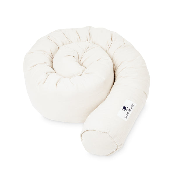 Julius Zöllner Bettschlange aus Baumwollmusselin, Ivory Fabrik Onlineshop