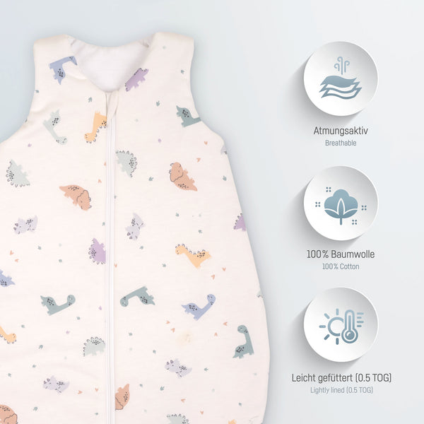 Julius Zöllner Jersey Sommerschlafsack - Little Dinos Zeitbegrenzte Promotion