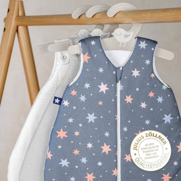Julius Zöllner Jersey Sommerschlafschlafsack - Shiny Stars Vierteljährliche Förderung