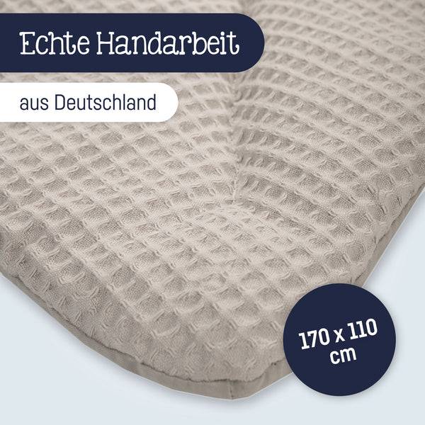 Julius Zöllner Krabbeldecke Blatt, Waffelpiqué Seashell Weihnachtsangebot