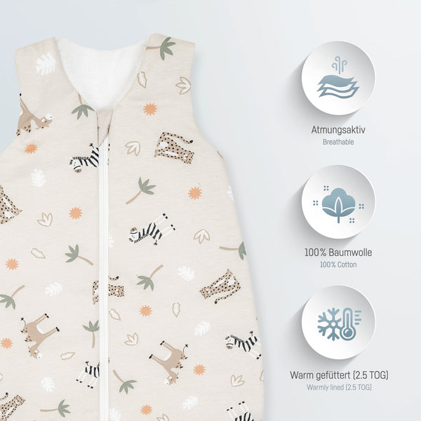 Julius Zöllner Jersey Schlafsack - Savanne Beige Sonderangebote