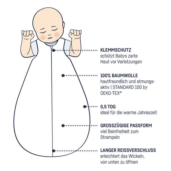 Julius Zöllner Sommerschlafsack Organic, Night & Day VIP-Rabatte
