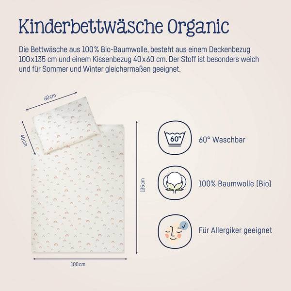 Julius Zöllner Bettwäsche Organic, Rainbow 50% Rabatt mit kostenlosem Versand