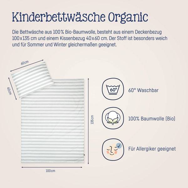 Julius Zöllner Bettwäsche Organic, Stripes Kostenloser Versand international