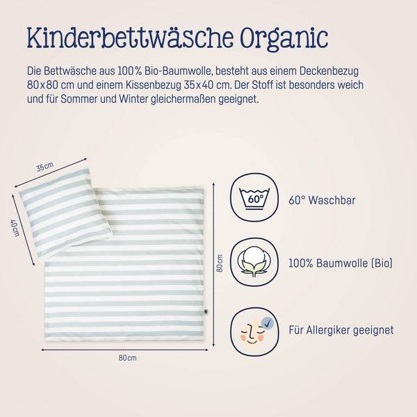 Julius Zöllner Bettwäsche Organic, Stripes Kostenloser Versand international