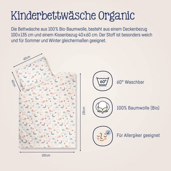 Julius Zöllner Bettwäsche Organic, Wild Friends Begrenzt auf 3 Tage