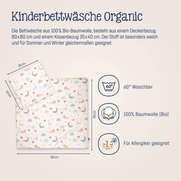 Julius Zöllner Bettwäsche Organic, Wild Friends Begrenzt auf 3 Tage