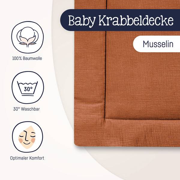 Julius Zöllner Krabbeldecke, rost Blitzverkäufe