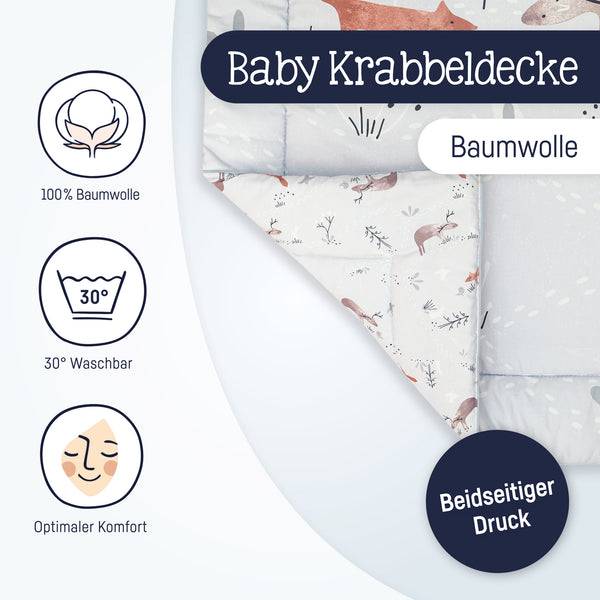 Julius Zöllner Krabbeldecke, Woodlife Sonderangebot