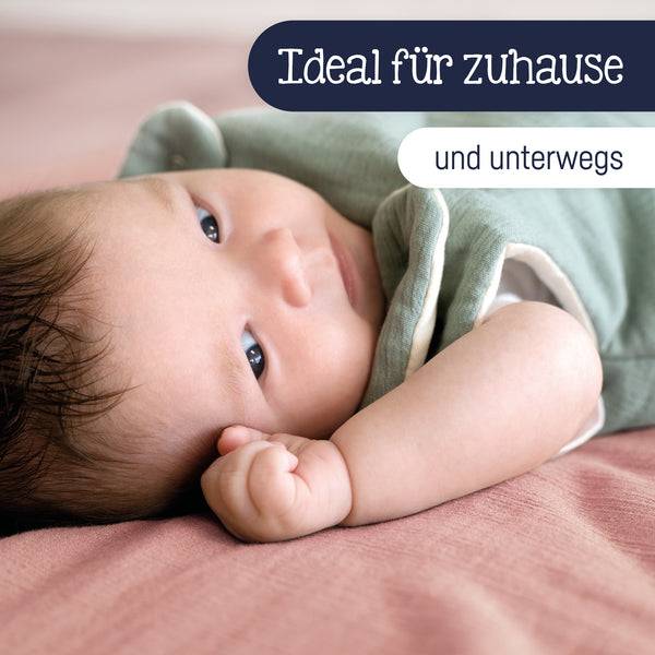 Julius Zöllner Kuscheldecke aus Baumwollmusselin, Dusty Rose Versandkostenfrei