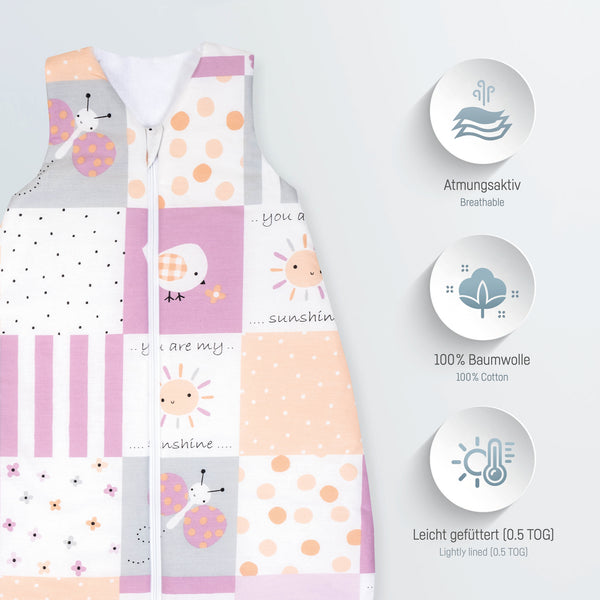 Julius Zöllner Sommerschlafsack - Patch Rose Cyber Monday