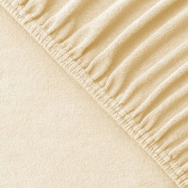Julius Zöllner Fottee Spannbettlaken für Babymatratzen 60x120 bis 70x140cm, Ecru Exklusive Angebote