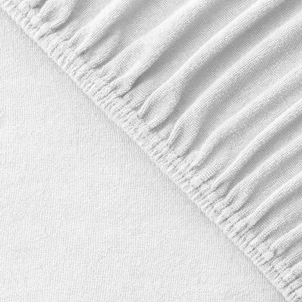 Julius Zöllner Fottee Spannbettlaken für Babymatratzen 60x120 bis 70x140cm, Weiß Neuheiten