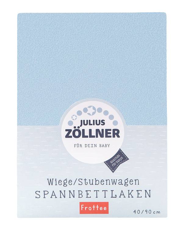 Julius Zöllner Frottee Spannbettlaken für Wiege und Stubenwagen von 90/40 cm Bestseller