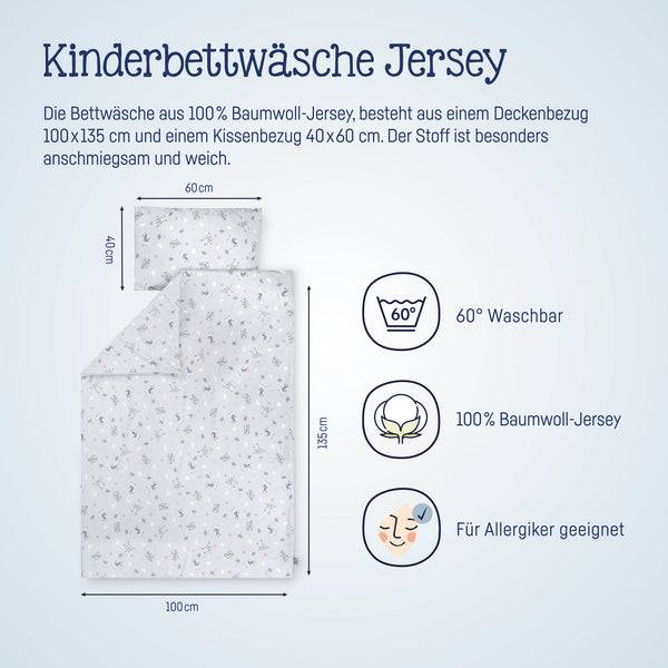Julius Zöllner Jersey Bettwäsche Savanne Grau 50% Rabatt für begrenzte Zeit