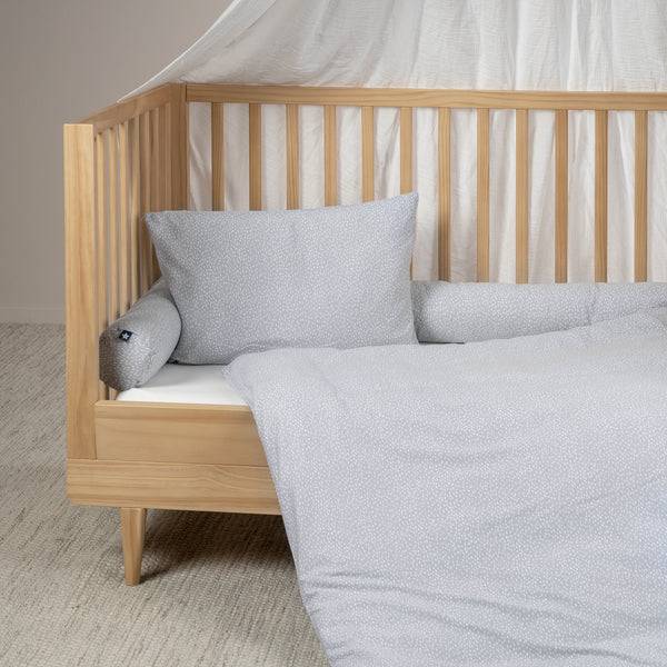 Julius Zöllner Jersey Bettwäsche Tiny Squares Grey Auslauf
