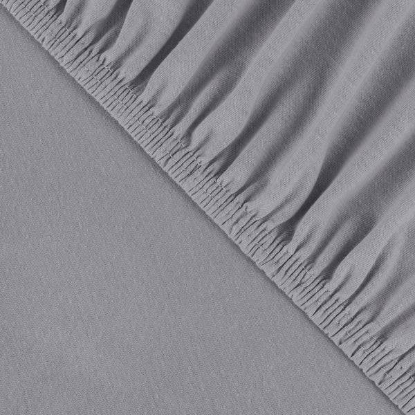 Julius Zöllner Jersey Spannbettlaken für Wiegen & Stubenwagenmatratzen 90x 40 cm, Anthracite Bestseller