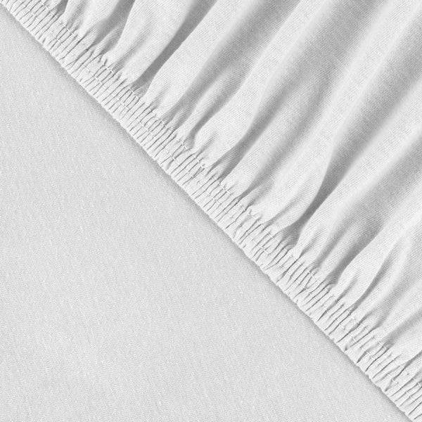 Julius Zöllner Jersey Spannbettlaken für Wiegen & Stubenwagenmatratzen 90x 40 cm, Weiß Kostenlose Rückgabe