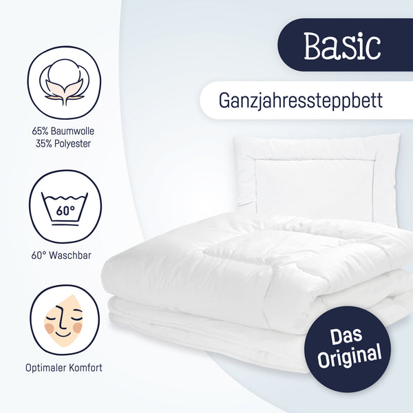 Julius Zöllner Kindersteppbett-Set, Basic