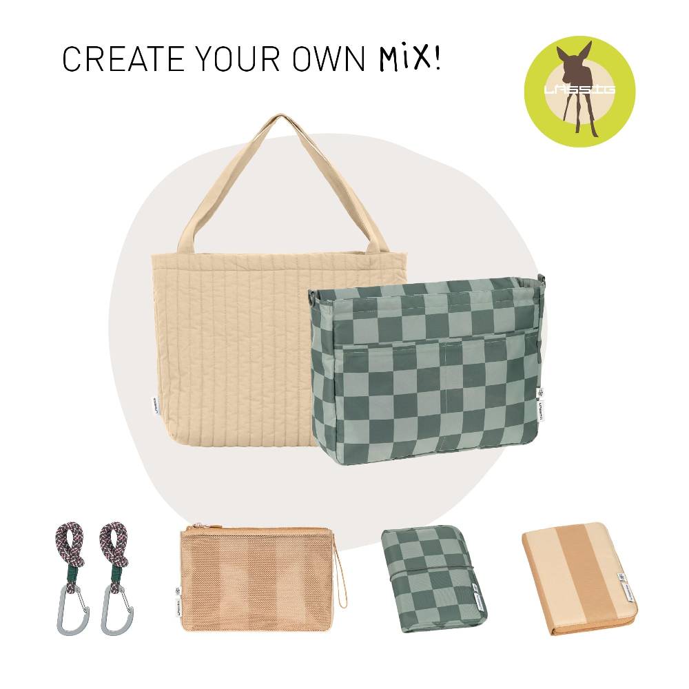 Lässig Shopper MIX - Baumwolle, Beige Tägliche Deals
