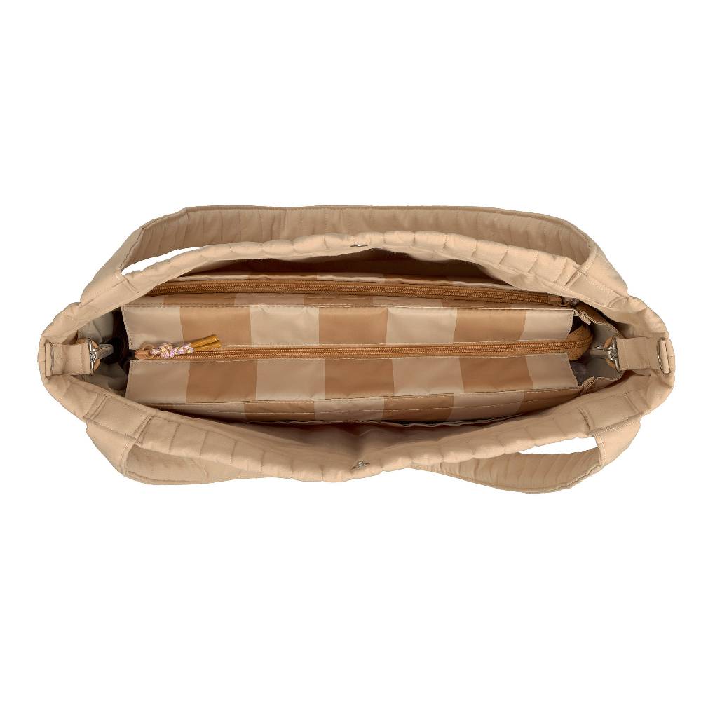 Lässig Shopper MIX - Baumwolle, Beige Tägliche Deals