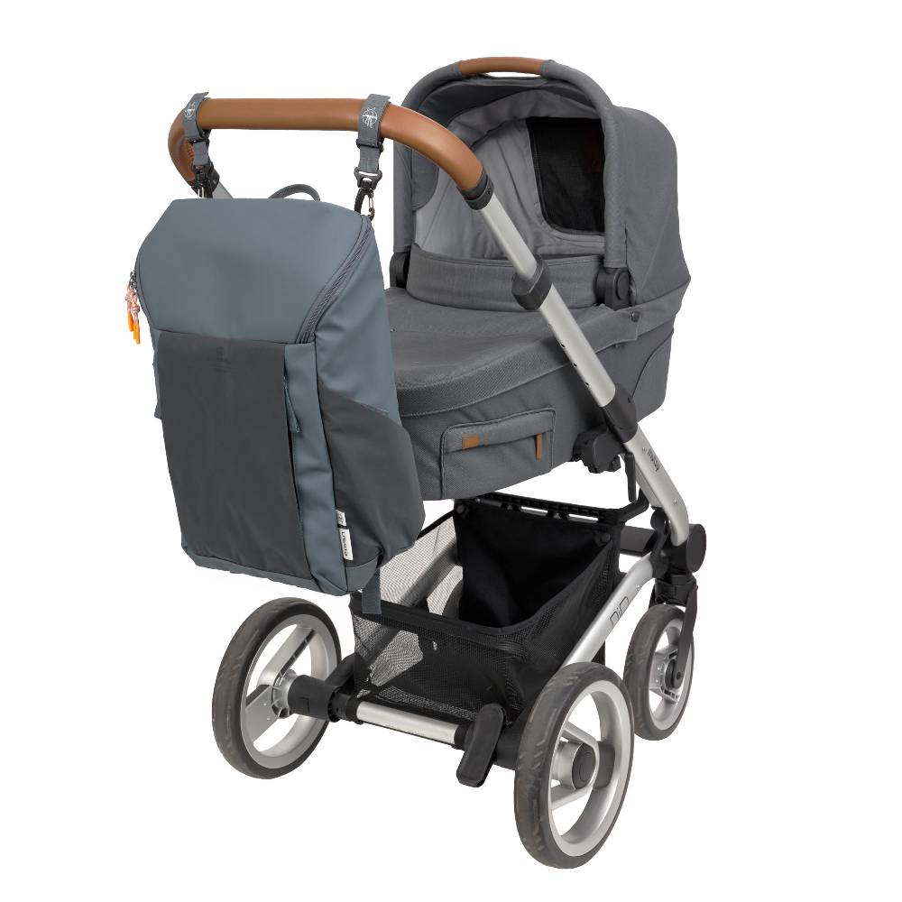 Lässig Wickelrucksack reflektierend - Slender Up Backpack, Anthrazit Riesige Ersparnisse