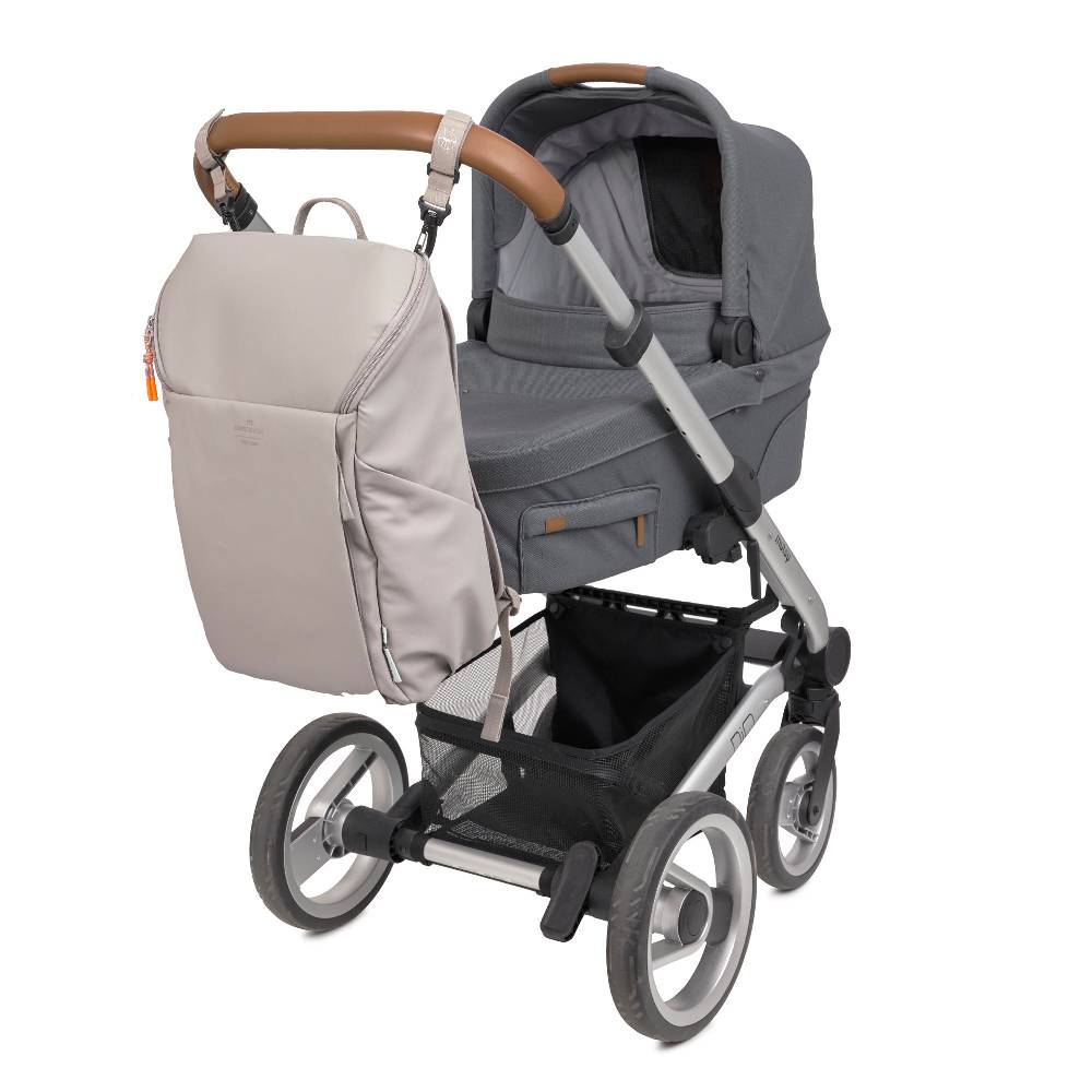 Lässig Wickelrucksack - Slender Up Backpack, Taupe Wochenangebot