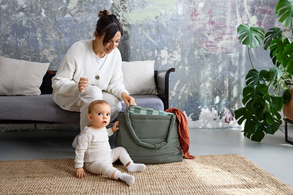 Lässig Shopper MIX, Oliv Neueste Stile