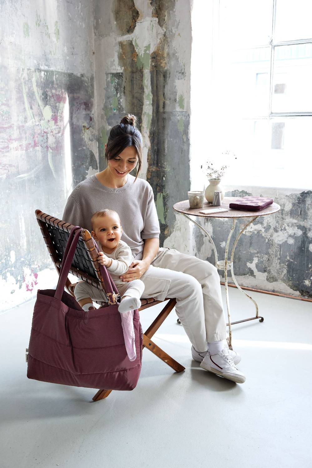 Lässig Shopper MIX, Tiefrot Letzte 2 Tage