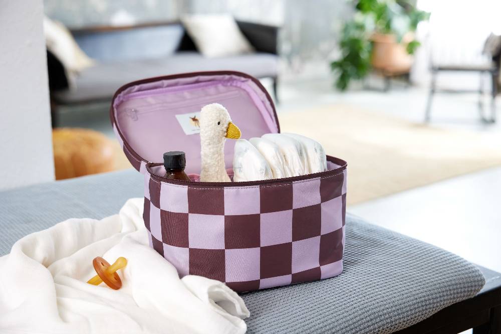 Lässig Wickeltisch Organizer, Tiefrot Lavendel Nur für heute